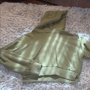 Cropped hoodie